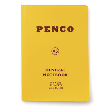 Penco | Cuaderno Soft PP A5 Yellow (Rayas)