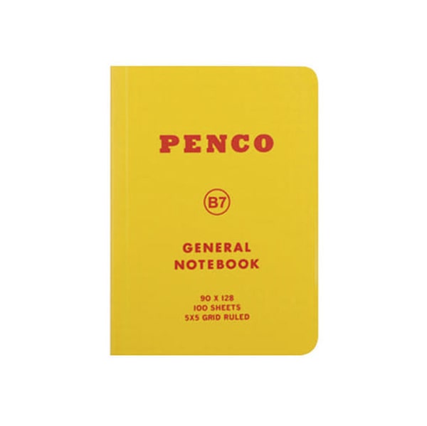 Penco | Cuaderno Soft PP B7 Yellow