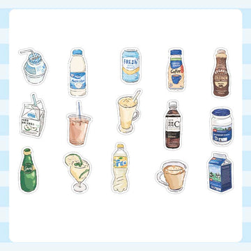 Papermore | Pegatinas Soft Times Drink Machine