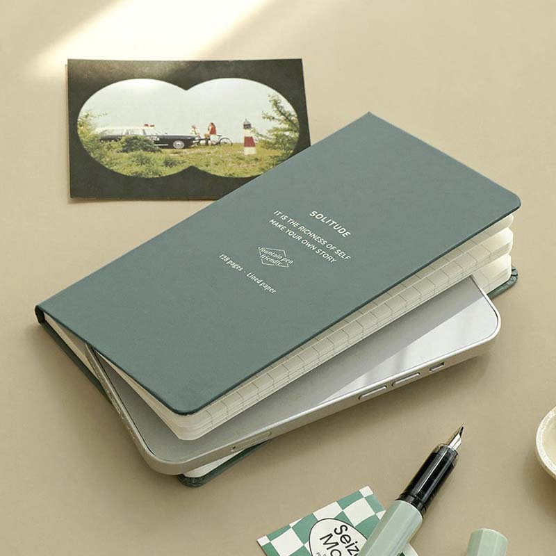 Iconic | Solitude Handy Notebook B7 Meadow Gray