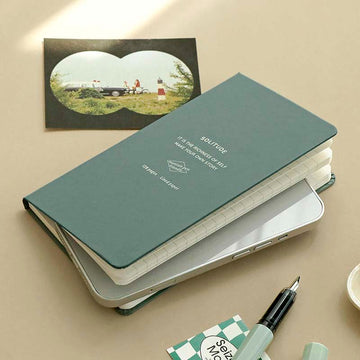 Iconic | Solitude Handy Notebook B7 Meadow Gray