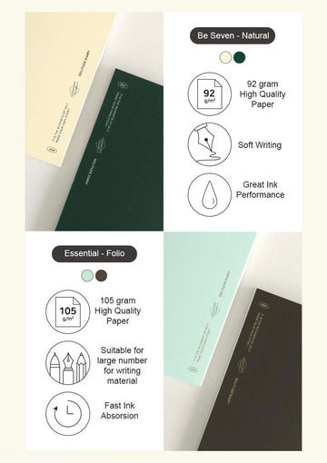 Iconic | Agenda Solitude 2027 Ash Brown (Semanal) Essential Folio 105gr
