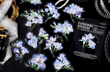 Papermore | Pegatinas Song Of The Flower Blue Orchid