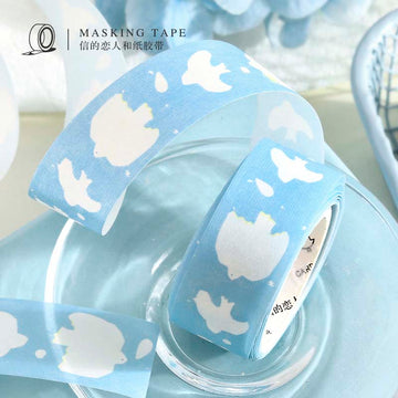 Note For | Spring Time Ballad Washi Tape Cerulean Bird