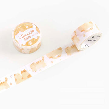 Note For | Spring Time Ballad Washi Tape Snuggle Cats