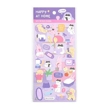 Note For | Pegatinas Stay With Me Happy At Home