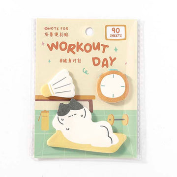 Note For | Notas Adhesivas Stay With Me Workout Day