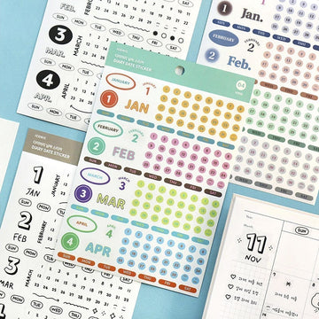 Iconic | Pegatinas Diary Date 04 Vivid