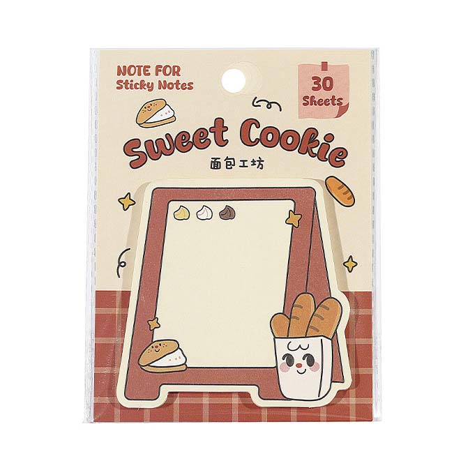 Note for | Adhesive notes Sweet Cookie Bakery Workshop