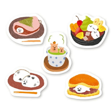 Furukawashiko | Pegatinas Seal Sweets And Animals Japanese Confectionery