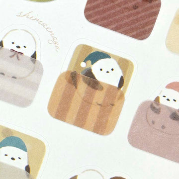 NB CO | Pegatinas Mattari Animals Good Night Shimaenaga (2pc)