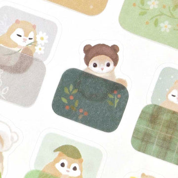 NB CO | Pegatinas Mattari Animals Good Night Momonga (2pc)