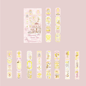 Mo Card | Pegatinas Tea Party Afternoon Sweet Tea