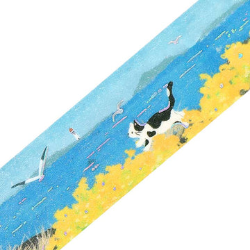 BGM | Foil The Cat's Journey Washi Tape Sea Breeze