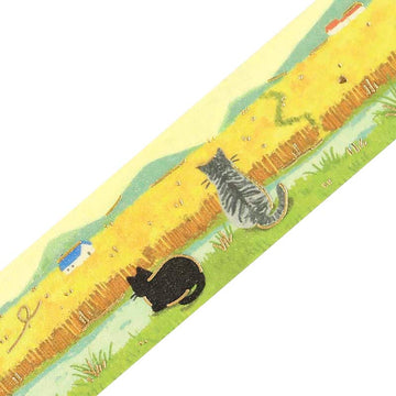 BGM | Foil The Cat's Journey Washi Tape Wheat Fields
