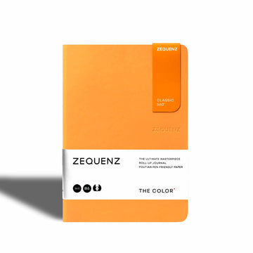 Zequenz | The Color B6 Apricot Notebook (Interior to Choose)