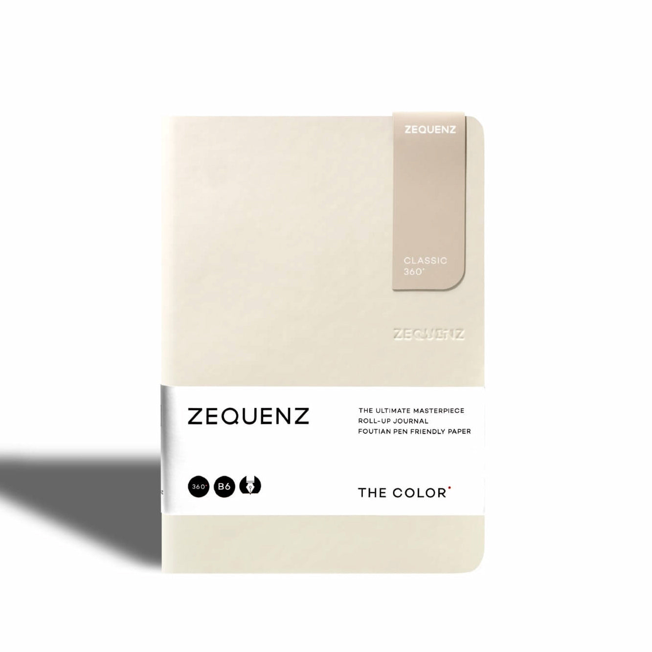 Zequenz | Cuaderno The Color B6 Beige (Cuadros)
