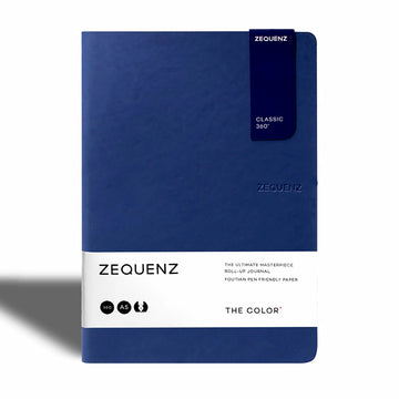 Zequenz | Cuaderno The Color A5 Dark Navy (Liso)