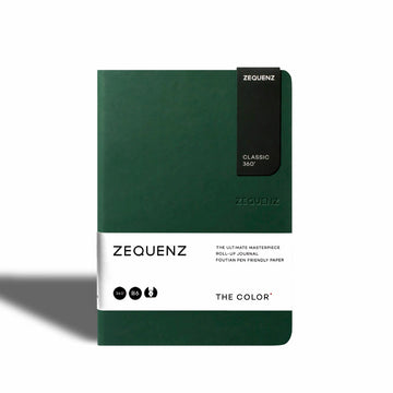 Zequenz | Cuaderno The Color B6 Emerald (Cuadros)