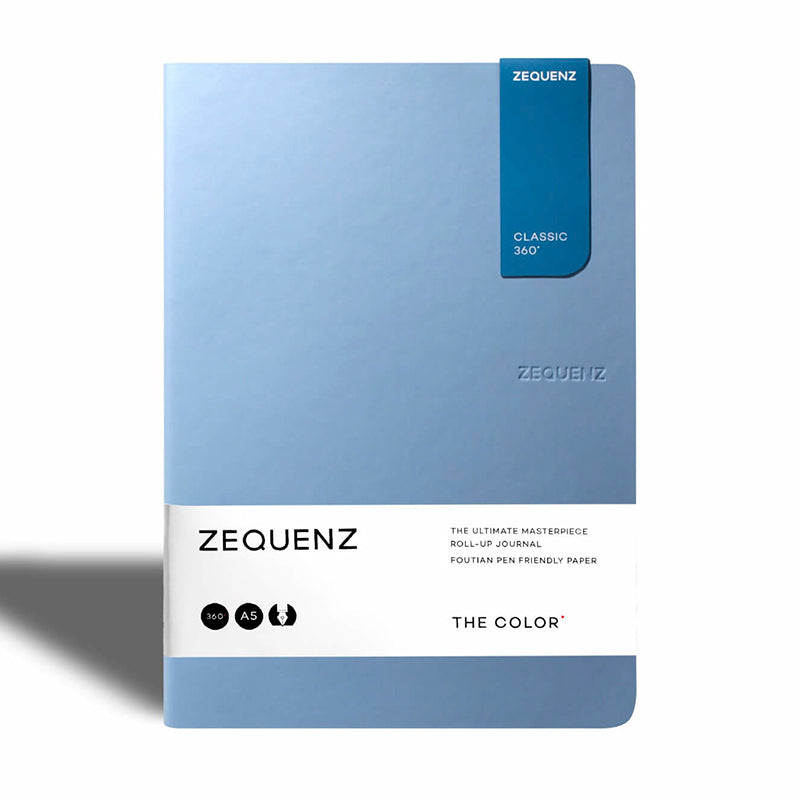 Zequenz | The Color A5 Light Blue Notebook (Plain)
