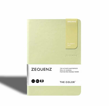 Zequenz | Cuaderno The Color B6 Olive (Cuadros)