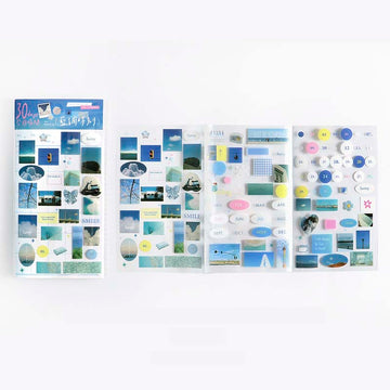 Note For | Pegatinas The Moment Of 30 Days Blue
