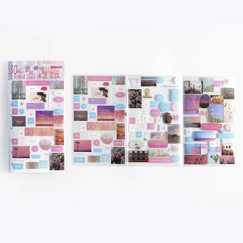 Note For | Pegatinas The Moment Of 30 Days Pink
