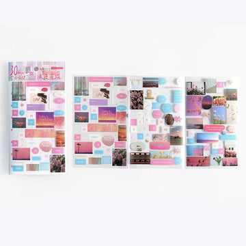 Note For | Pegatinas The Moment Of 30 Days Pink