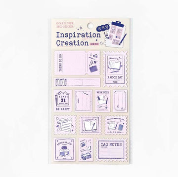 Card Lover | Pegatinas The Temperature Of Life Inspiration Creation