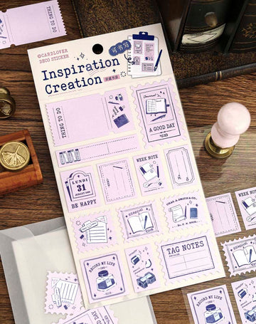 Card Lover | Pegatinas The Temperature Of Life Inspiration Creation