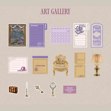 Card Lover | Pegatinas y Papeles The Vintage Series Art Gallery