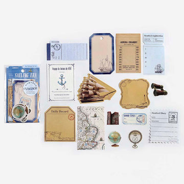 Card Lover | Pegatinas y Papeles The Vintage Series Sailing Era