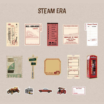 Card Lover | Pegatinas y Papeles The Vintage Series Steam Era