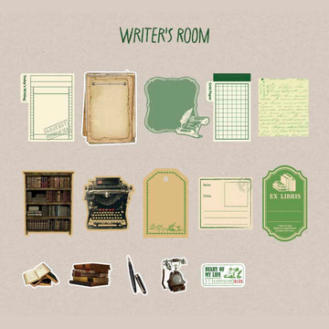 Card Lover | Pegatinas y Papeles The Vintage Series Writers Room