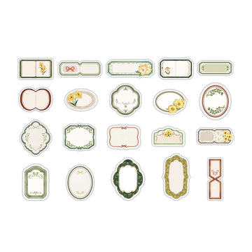 Infeel.me | Pegatinas Time Answer Flower Frame