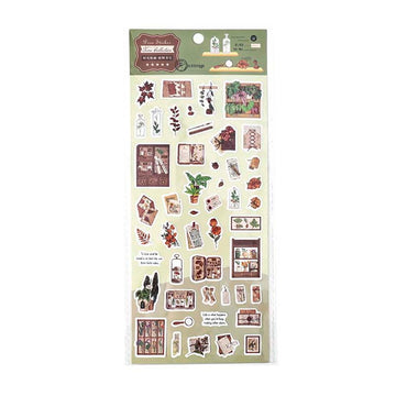 Infeel.me | Pegatinas Time Collection Green Library