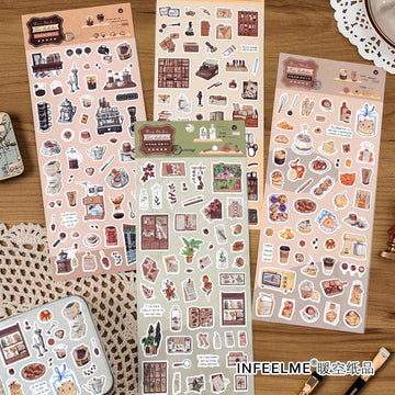 Infeel.me | Pegatinas Time Collection Coffee Time