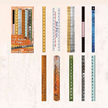 Mo Card | Pegatinas Time Line Old Ruler Time