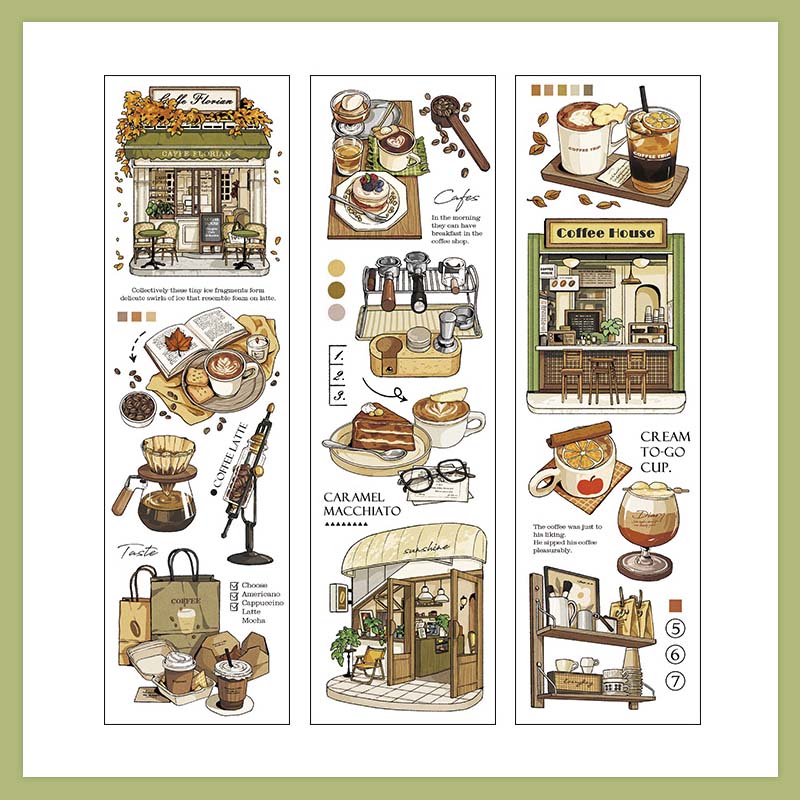 Infeel.me | Pegatinas Time Traveler Morning Coffee