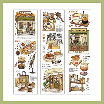 Infeel.me | Pegatinas Time Traveler Morning Coffee