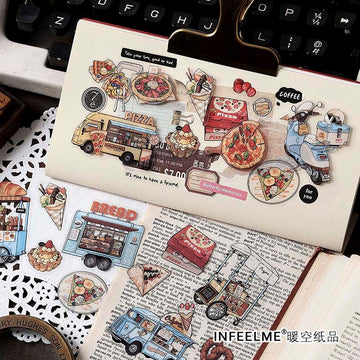 Infeel.me | Pegatinas Time Traveler Corner Lunch