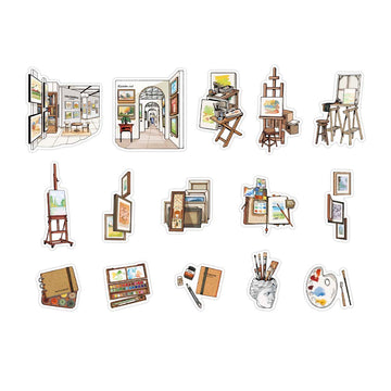 Infeel.me | Pegatinas Time Traveler Glittering Art Studio