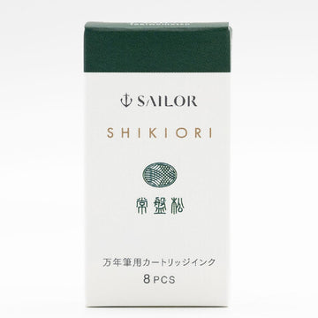 Sailor | Cartuchos Recambio de Tinta Shikiori Tokiwa Matsu