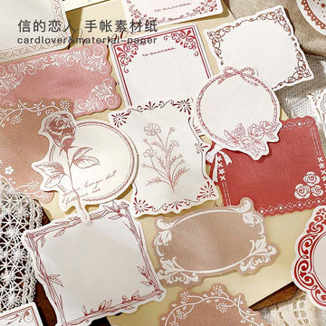 Card Lover | Papeles Decorativos Title Page Of A Poem All Things Gentle