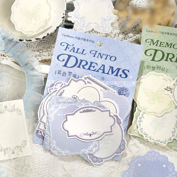 Card Lover | Papeles Decorativos Title Page Of A Poem Fall Into A Dream