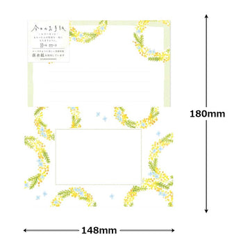 Furukawashiko | Set de Carta Today's Mimosa Wreath