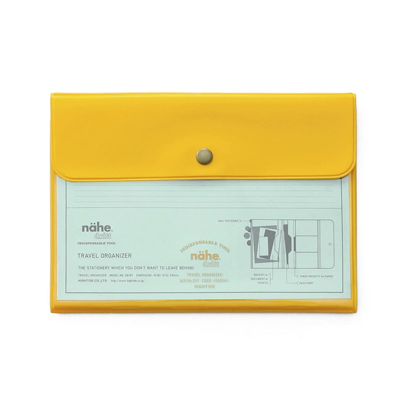 Nahe | Organizador de Viaje Yellow