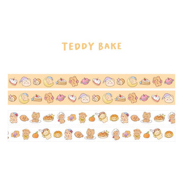 Card Lover | Twinkle Small World Washi Tapes Teddy Bake