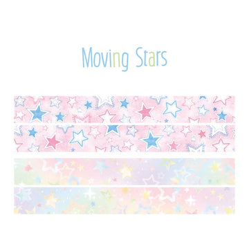 Card Lover | Variations On Stars Washi Tapes Moving Stars