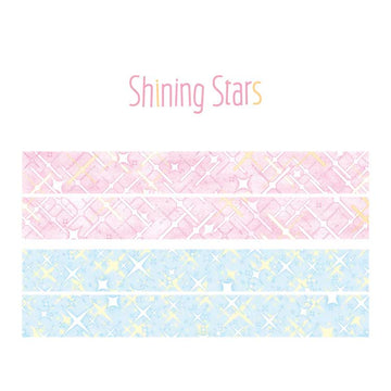 Card Lover | Variations On Stars Washi Tapes Shinning Stars